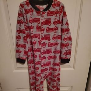 Boys Carter footed fleece pajamas
